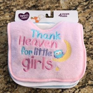 Baby girl bibs
